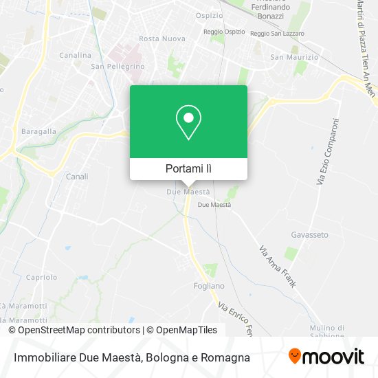 Mappa Immobiliare Due Maestà