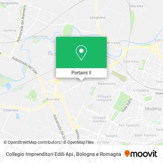 Mappa Collegio Imprenditori Edili-Api.