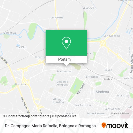 Mappa Dr. Campagna Maria Rafaella