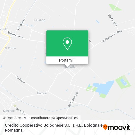 Mappa Credito Cooperativo Bolognese S.C. a R.L.