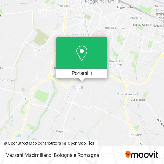 Mappa Vezzani Maximiliano