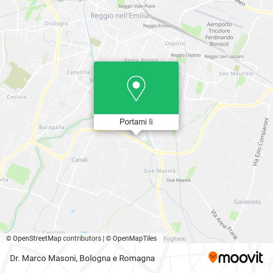 Mappa Dr. Marco Masoni