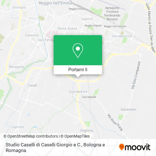 Mappa Studio Caselli di Caselli Giorgio e C.