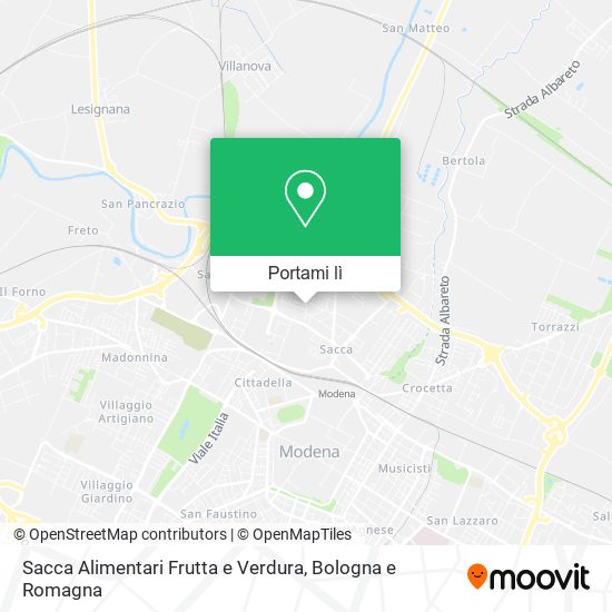Mappa Sacca Alimentari Frutta e Verdura