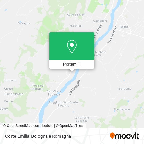 Mappa Corte Emilia