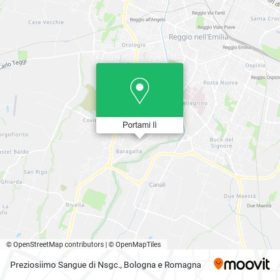 Mappa Preziosiimo Sangue di Nsgc.