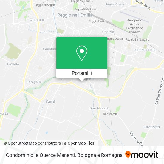 Mappa Condominio le Querce Manenti