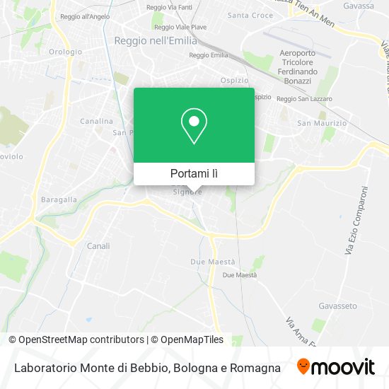 Mappa Laboratorio Monte di Bebbio