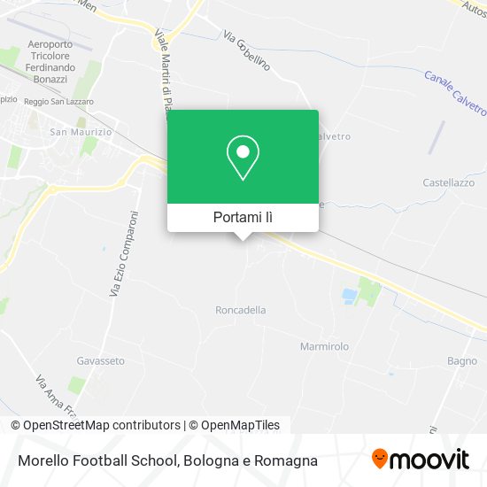 Mappa Morello Football School