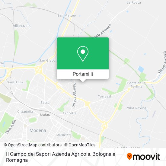 Mappa Il Campo dei Sapori Azienda Agricola