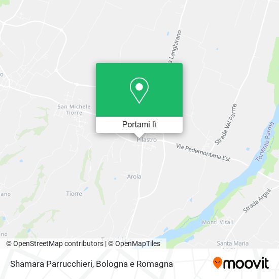 Mappa Shamara Parrucchieri