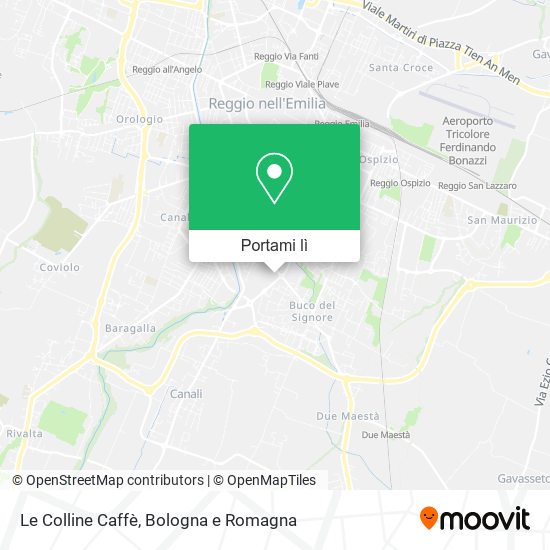 Mappa Le Colline Caffè