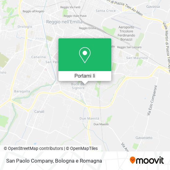 Mappa San Paolo Company