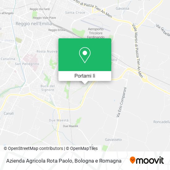 Mappa Azienda Agricola Rota Paolo