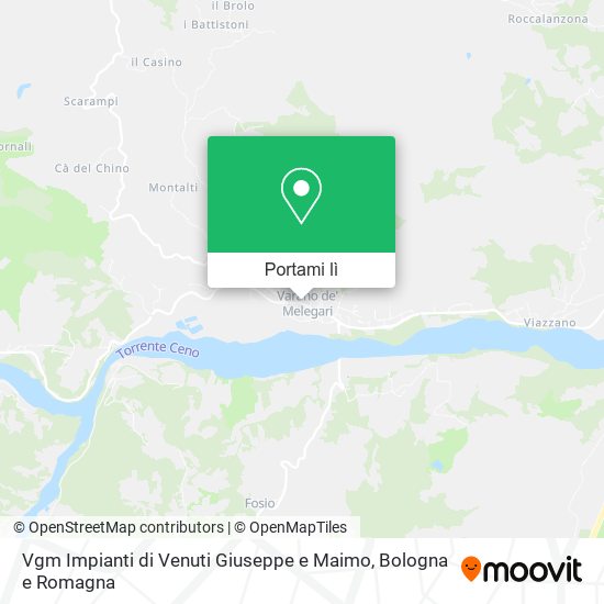Mappa Vgm Impianti di Venuti Giuseppe e Maimo
