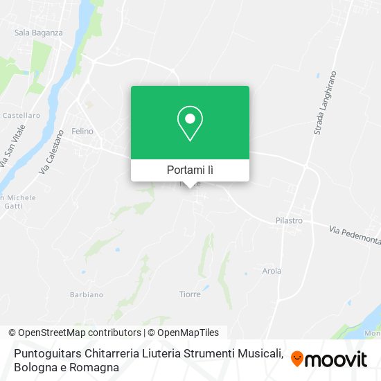 Mappa Puntoguitars Chitarreria Liuteria Strumenti Musicali