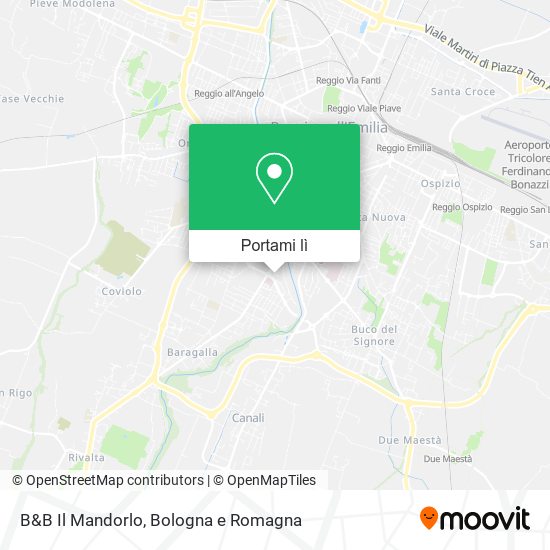 Mappa B&B Il Mandorlo