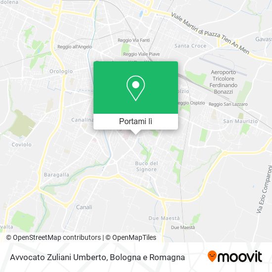 Mappa Avvocato Zuliani Umberto