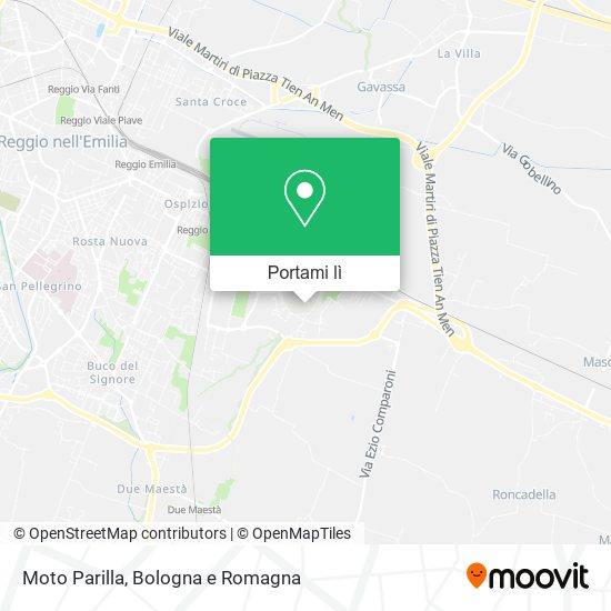 Mappa Moto Parilla