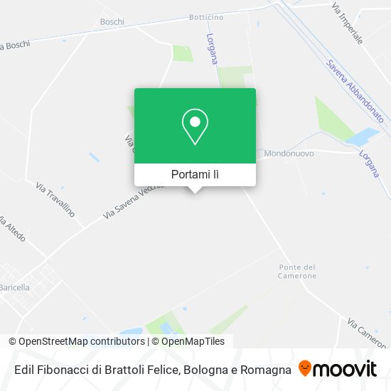 Mappa Edil Fibonacci di Brattoli Felice