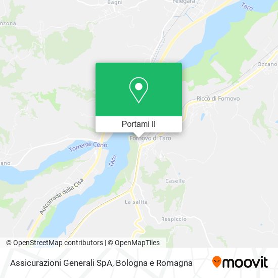Mappa Assicurazioni Generali SpA