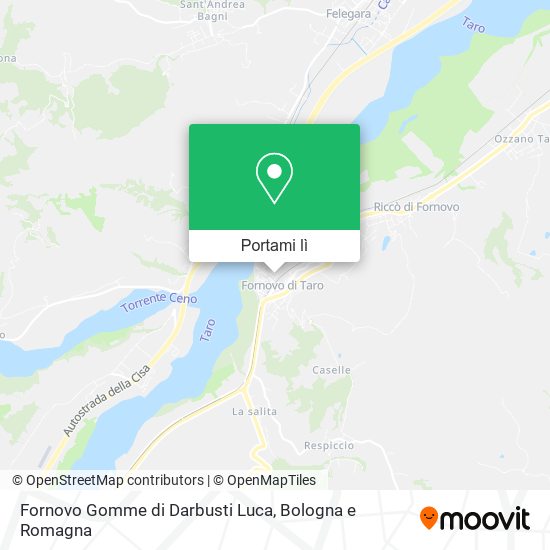 Mappa Fornovo Gomme di Darbusti Luca