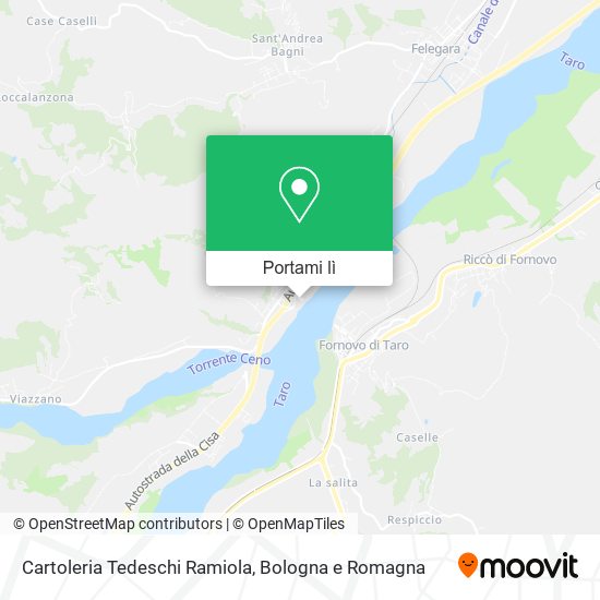 Mappa Cartoleria Tedeschi Ramiola