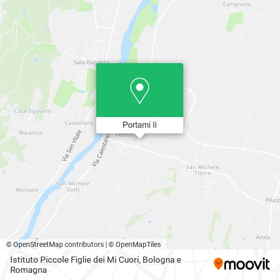 Mappa Istituto Piccole Figlie dei Mi Cuori