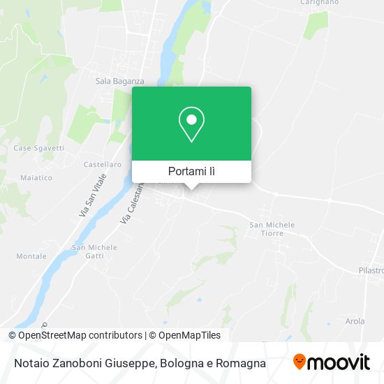 Mappa Notaio Zanoboni Giuseppe