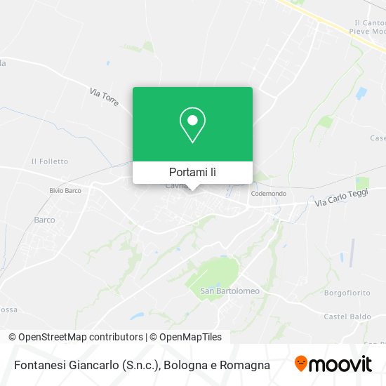 Mappa Fontanesi Giancarlo (S.n.c.)