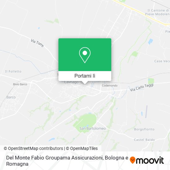 Mappa Del Monte Fabio Groupama Assicurazioni