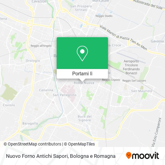 Mappa Nuovo Forno Antichi Sapori