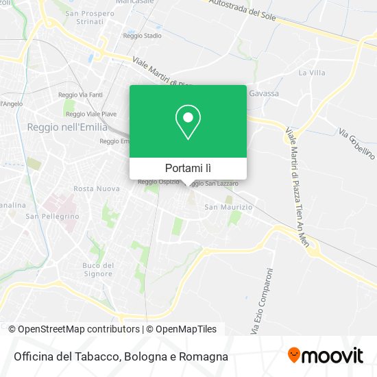 Mappa Officina del Tabacco
