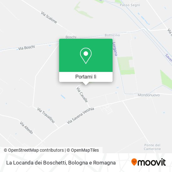 Mappa La Locanda dei Boschetti