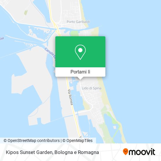 Mappa Kipos Sunset Garden