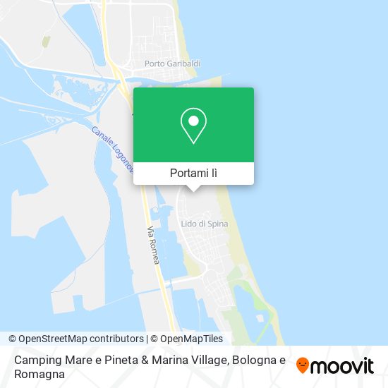 Mappa Camping Mare e Pineta & Marina Village
