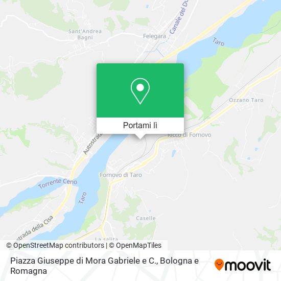 Mappa Piazza Giuseppe di Mora Gabriele e C.