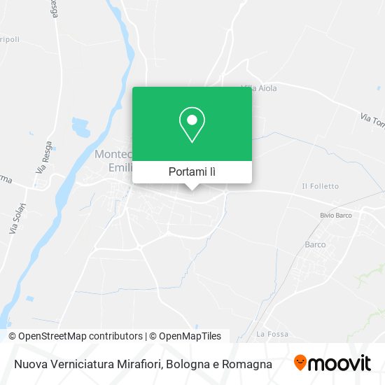 Mappa Nuova Verniciatura Mirafiori