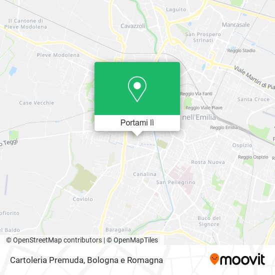 Mappa Cartoleria Premuda