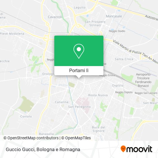 Mappa Guccio Gucci