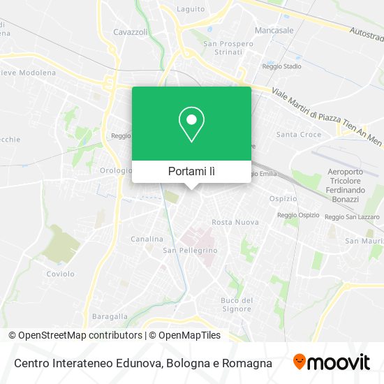 Mappa Centro Interateneo Edunova