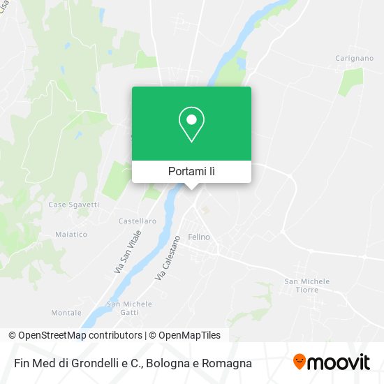 Mappa Fin Med di Grondelli e C.