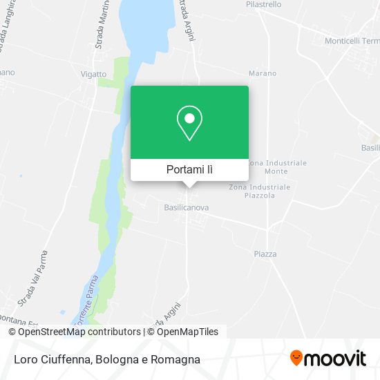 Mappa Loro Ciuffenna