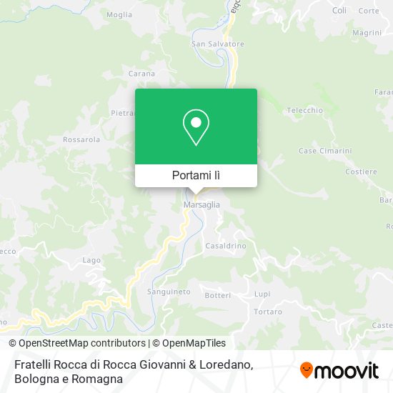 Mappa Fratelli Rocca di Rocca Giovanni & Loredano