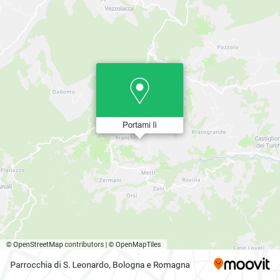 Mappa Parrocchia di S. Leonardo