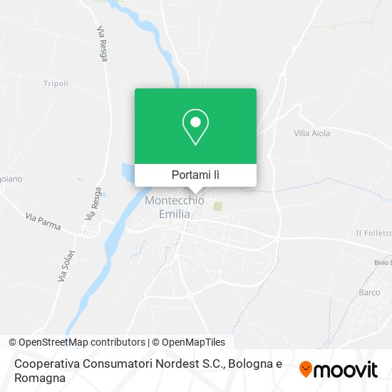 Mappa Cooperativa Consumatori Nordest S.C.