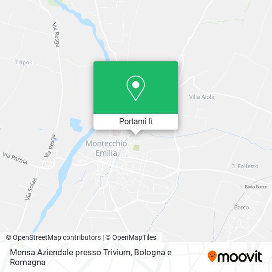 Mappa Mensa Aziendale presso Trivium