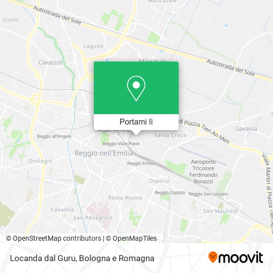 Mappa Locanda dal Guru