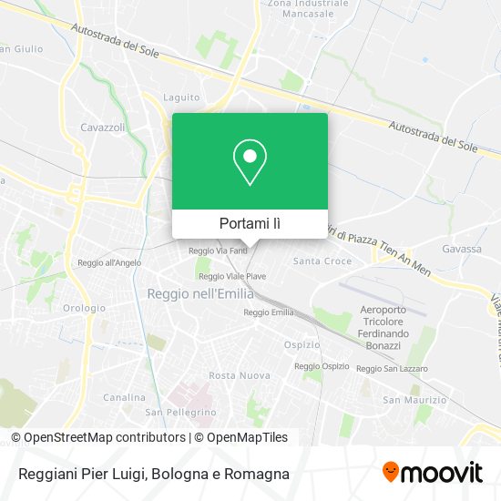 Mappa Reggiani Pier Luigi