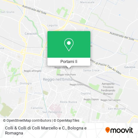 Mappa Colli & Colli di Colli Marcello e C.